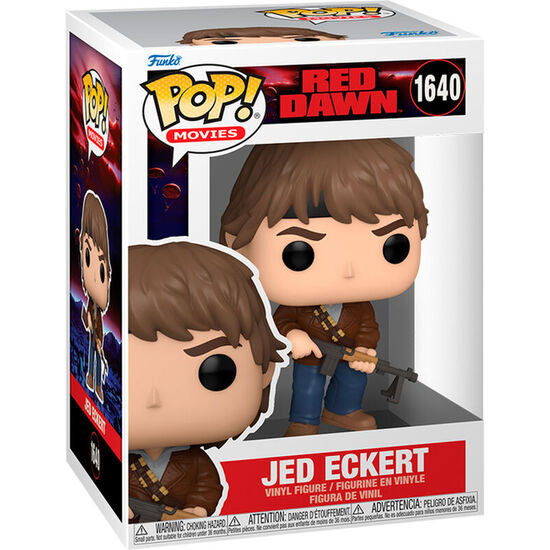 FIGURA POP AMANECER ROJO JED ECKERT image 0
