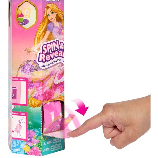 MUÑECA RAPUNZEL SPIN REVEAL DISNEY image 3