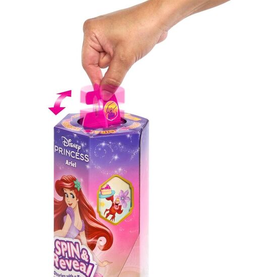 MUÑECA ARIEL SPIN REVEAL LA SIRENITA DISNEY image 2