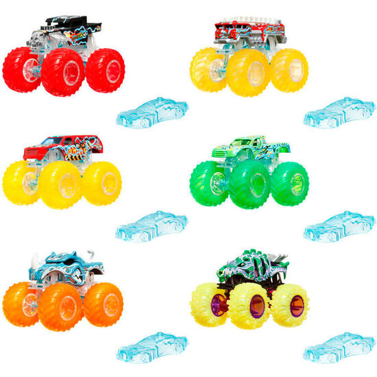 CAMION METAL POWER SMASHERS MONSTER TRUCKS HOT WHEELS SURTIDO image 1