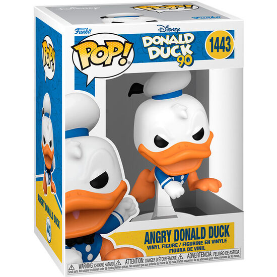 FIGURA POP DISNEY 90TH ANNIVERSARY ANGRY DONALD DUCK image 1