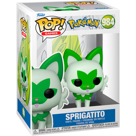 FIGURA POP POKEMON SPRIGATITO image 1