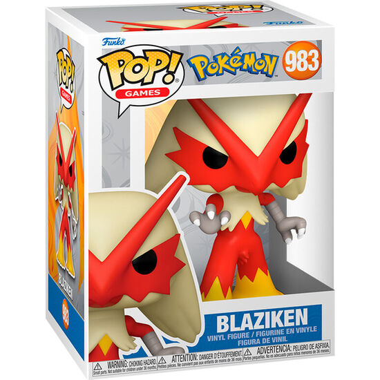 FIGURA POP POKEMON BLAZIKEN image 1