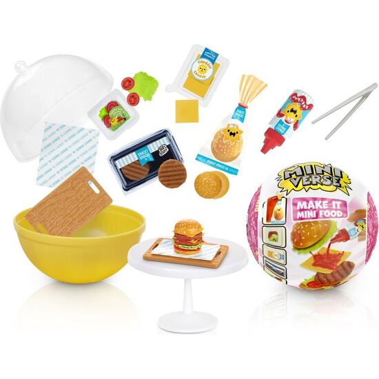 CAPSULA SORPRESA MINIVERSE MAKE IT MINI DINER SERIES 3 SURTIDO image 1