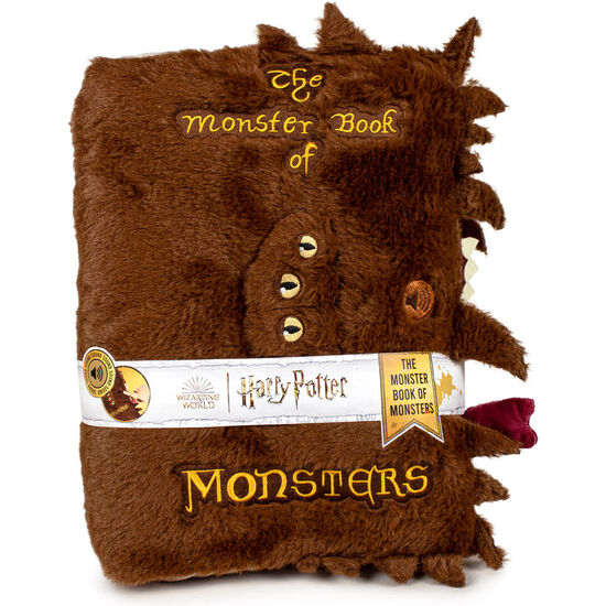 PELUCHE LIBRO DE LOS MONSTRUOS HARRY POTTER 32CM image 0