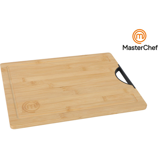 TABLA CORTAR BAMBU C/ASAS 38.5X30CM MASTERCHEF image 0