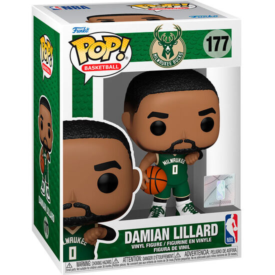 FIGURA POP NBA MILWUKEE BUCK DAMIAN LILLARD image 0
