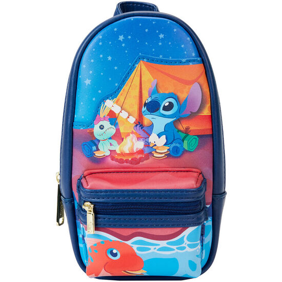 PORTATODO CAMPING CUTIES STITCH DISNEY LOUNGEFLY image 0