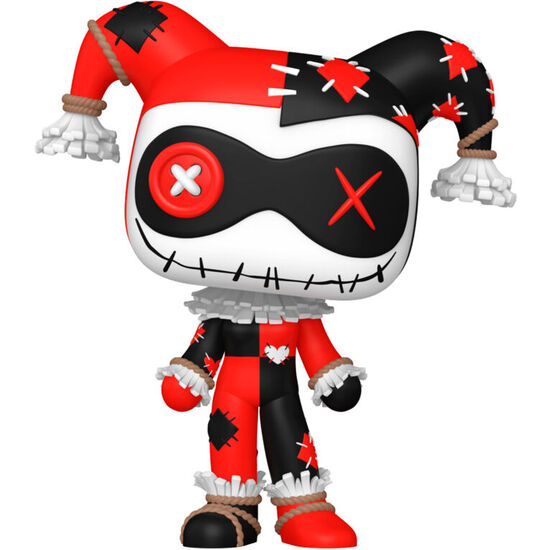 FIGURA POP DC COMICS PATCHWORK HARLEY QUINN image 1