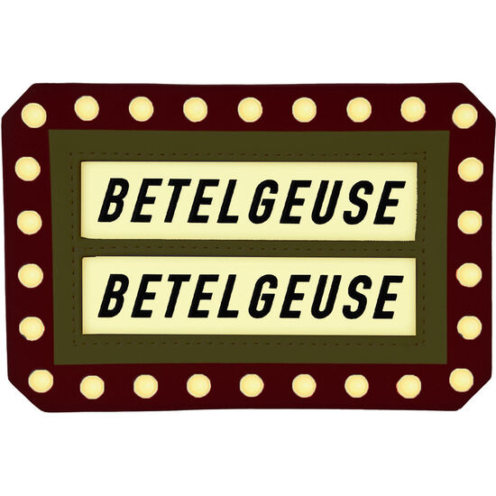 TARJETERO HERE LIES BETELGEUSE MARQUEE BEETLEJUICE LOUNGELFY image 0