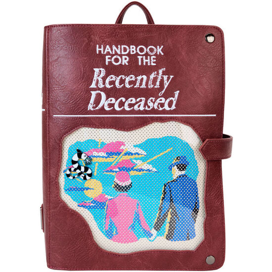 MOCHILA HANDBOOK BEETLEJUICE LOUNGEFLY 30CM image 3