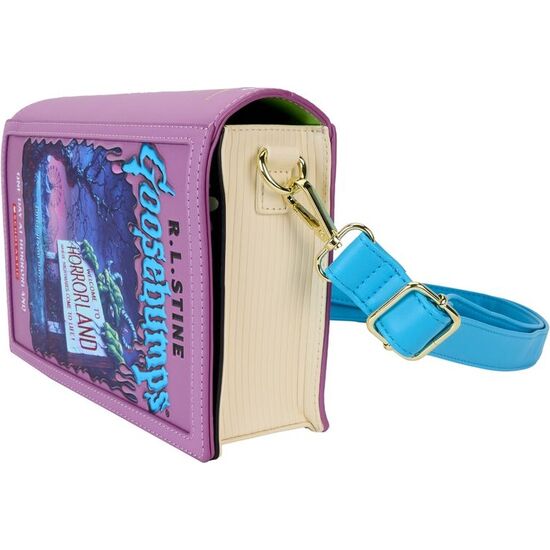 BOLSO ONE DAY AT HORRORLAND BOOK GOOSEBUMPS LOUNGEFLY image 1
