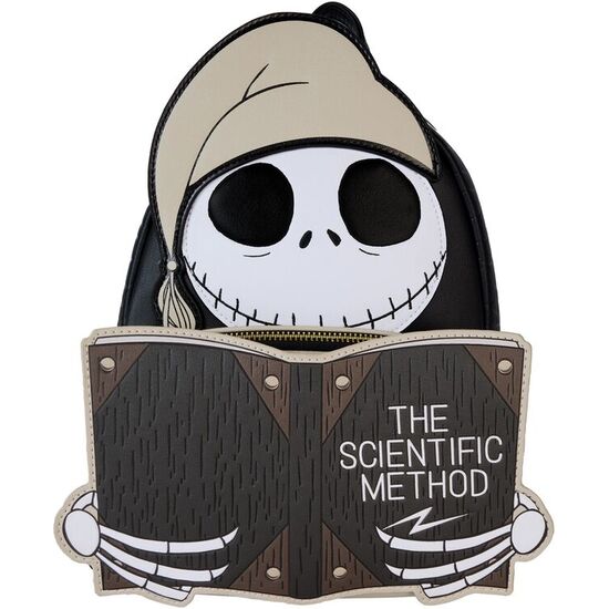 MOCHILA SCIENTIFIC METHOD BEDTIME JACK PESADILLA ANTES DE NAVIDAD DISNEY LOUNGEFLY 26CM image 0
