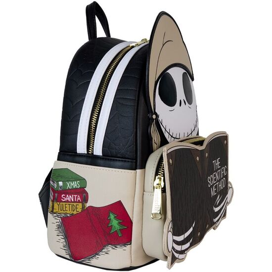 MOCHILA SCIENTIFIC METHOD BEDTIME JACK PESADILLA ANTES DE NAVIDAD DISNEY LOUNGEFLY 26CM image 3