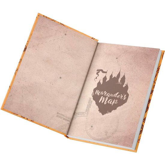 CUADERNO A5 MAPA DEL MERODEADOR HARRY POTTER image 2