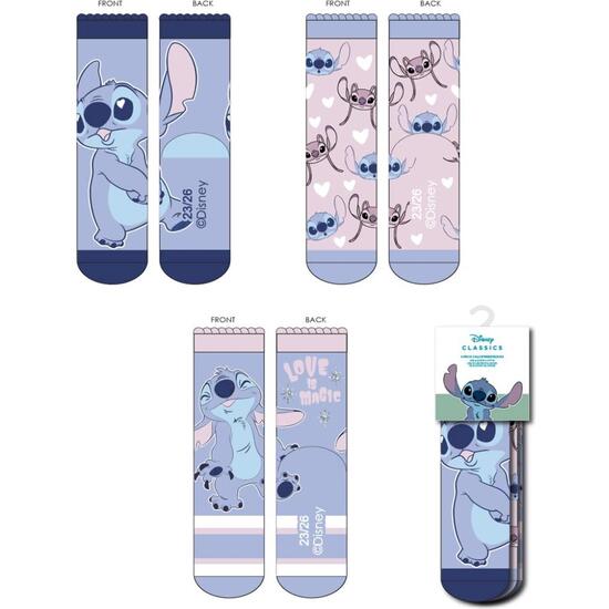 PACK CALCETINES 3 PIEZAS STITCH image 0