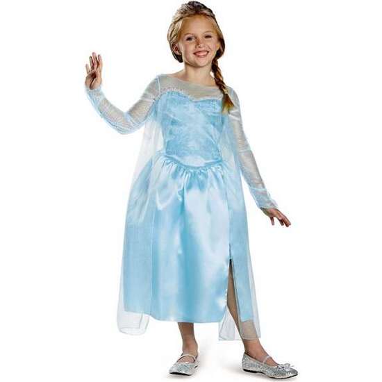 DISFRAZ INFANTIL DISNEY FROZEN ELSA CLASSIC TALLA. 3-4 AÑOS image 0