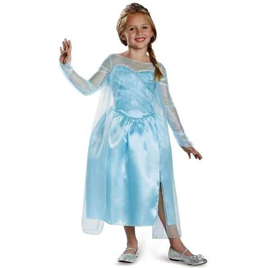 DISFRAZ INFANTIL DISNEY FROZEN ELSA CLASSIC TALLA. 3-4 AÑOS image 1