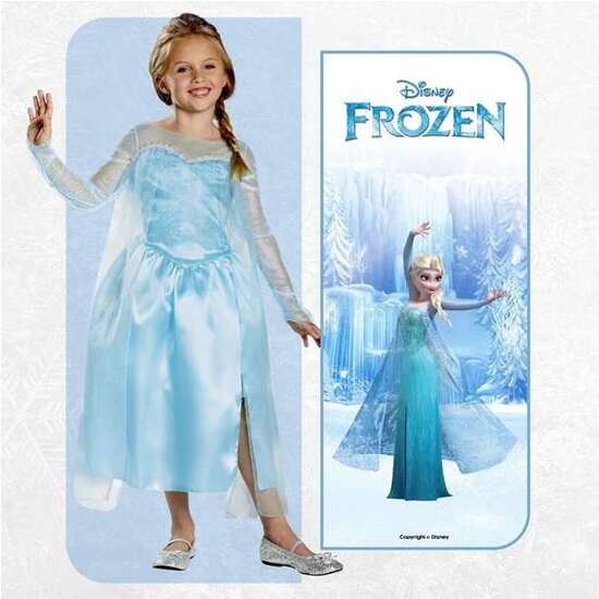 DISFRAZ INFANTIL DISNEY FROZEN ELSA CLASSIC TALLA. 3-4 AÑOS image 2