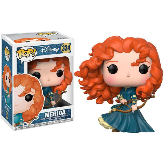 FIGURA POP DISNEY PRINCESAS BRAVE MERIDA image 0