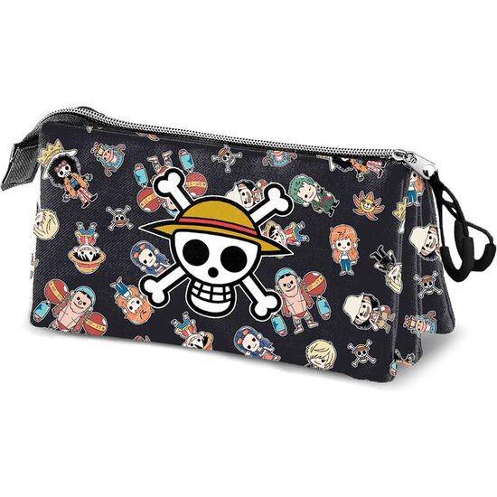 PORTATODO SKULL ONE PIECE TRIPLE image 0