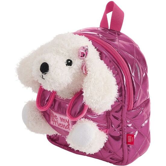 MOCHILA + PELUCHE PERRO DIDI 27CM image 0