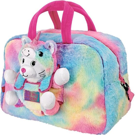 BOLSA VIAJE + PELUCHE GATO EMI 41,5CM image 0