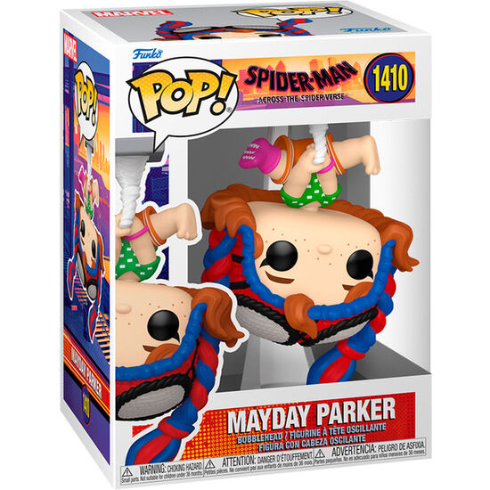 FIGURA POP MARVEL SPIDERMAN ACROSS THE SPIDER-VERSE MAYDAY PARKER image 0
