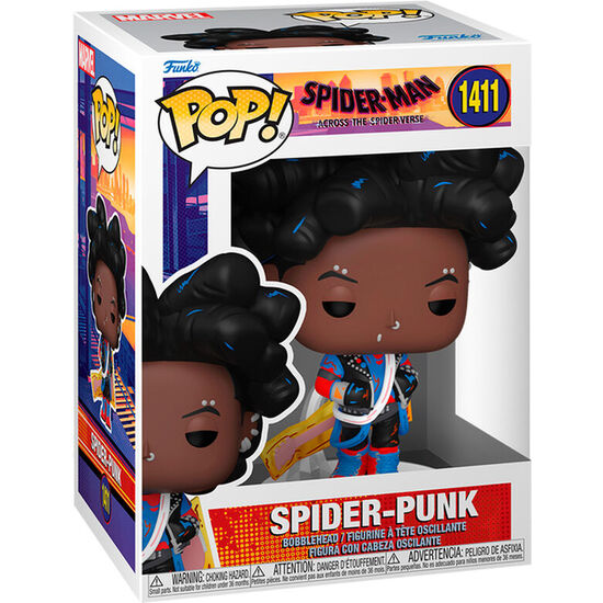 FIGURA POP MARVEL SPIDERMAN ACROSS THE SPIDER-VERSE SPIDER-PUNK image 0