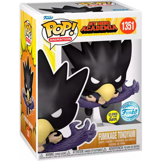 FIGURA POP MY HERO ACADEMIA FUMIKAGE TOKOYAMI EXCLUSIVE image 1