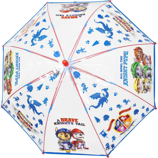 PARAGUAS AUTOMATICO TRANSPARENTE PATRULLA CANINA PAW PATROL 42CM image 2