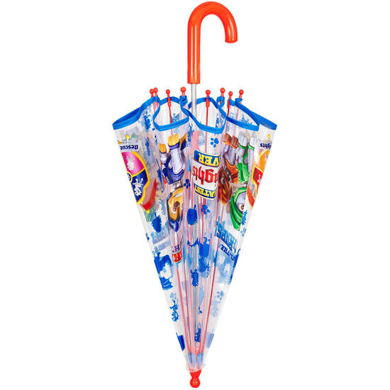 PARAGUAS AUTOMATICO TRANSPARENTE PATRULLA CANINA PAW PATROL 42CM image 3