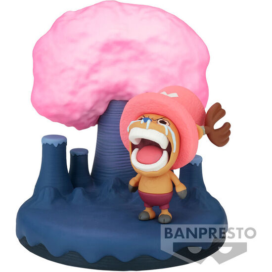 FIGURA TONY TONY CHOPPER WORLD COLLECTABLE LOG STORIES ONE PIECE 9CM image 0