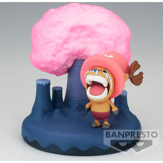 FIGURA TONY TONY CHOPPER WORLD COLLECTABLE LOG STORIES ONE PIECE 9CM image 1