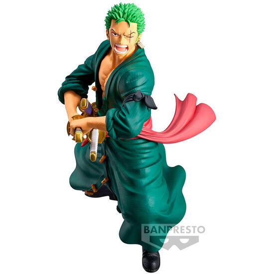 FIGURA RORONOA ZORO GRANDISTA ONE PIECE 22CM image 0