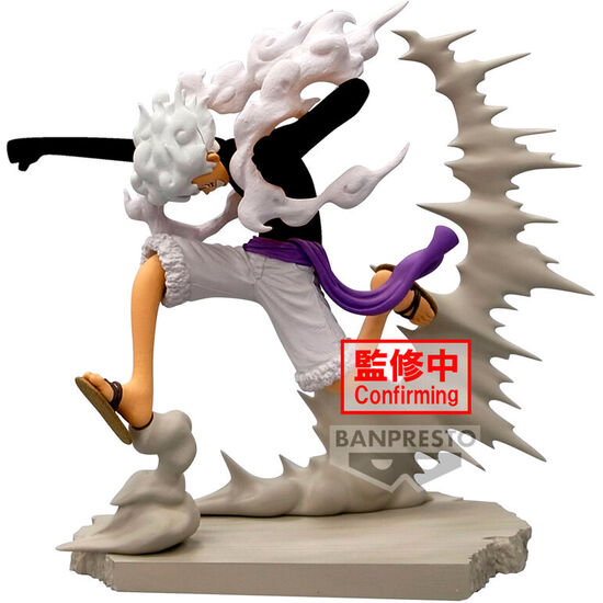 FIGURA MONKEY D LUFFY GEARS5 SENKOZEKKEI ONE PIECE 7CM image 0