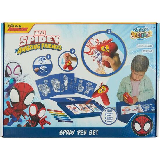 SET AEROGRAFO SPIDERMAN MARVEL image 0