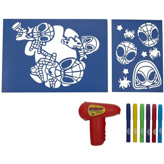 SET AEROGRAFO SPIDERMAN MARVEL image 1