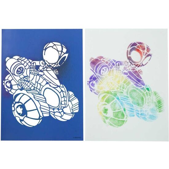 SET AEROGRAFO SPIDERMAN MARVEL image 2