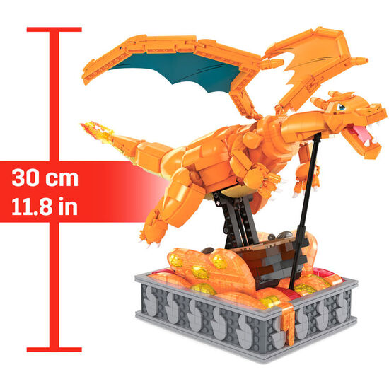 MEGA CONSTRUX CHARIZARD EN MOVIMIENTO POKEMON image 2