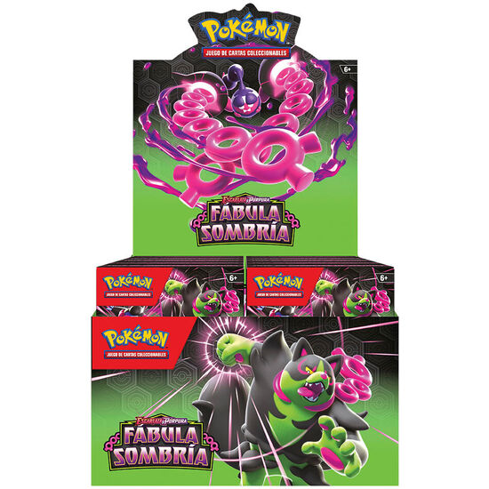 JUEGO CARTAS COLECCIONABLES FABULA SOMBRIA ESCARLATA & PURPURA POKEMON ESPAÑOL image 1