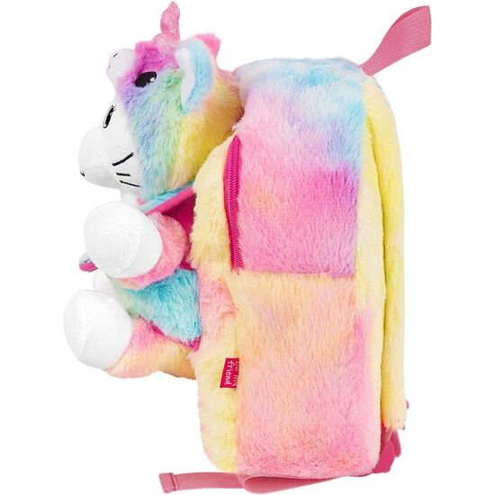 MOCHILA + PELUCHE GATO EMI 27CM image 1