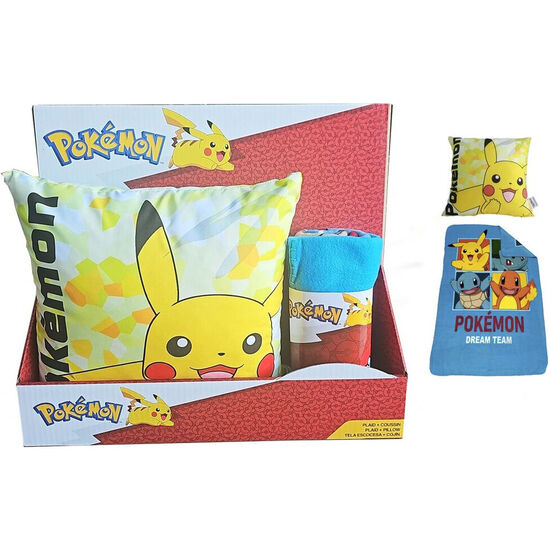 SET MANTA POLAR + COJIN POKEMON image 0