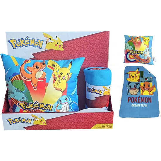SET MANTA POLAR + COJIN POKEMON image 0