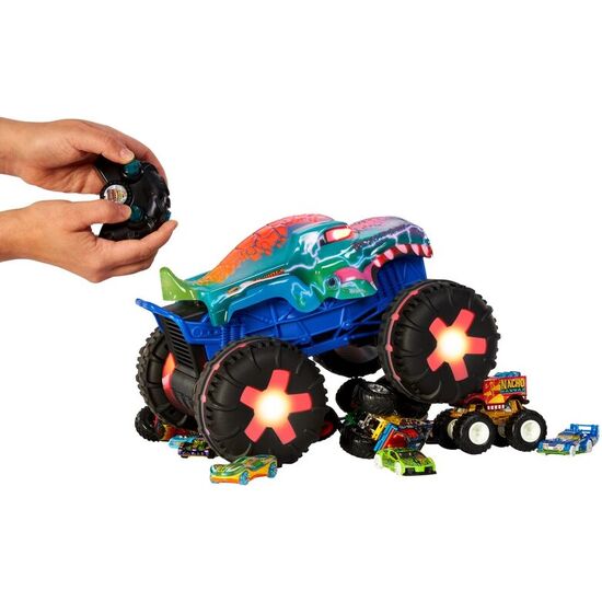 COCHE RADIO CONTROL MEGA WREX MONSTER TRUCKS HOT WHEELS image 1