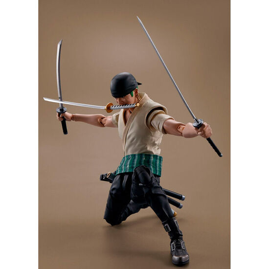 FIGURA S.H. FIGUARTS RORONOA ZORO NETFLIX SERIES ONE PIECE 14,5CM image 3