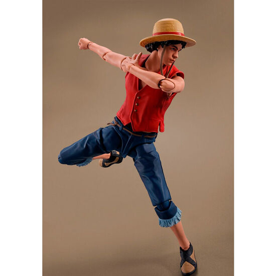 FIGURA S.H. FIGUARTS MONKEY D. LUFFY NETFLIX SERIES ONE PIECE 14,5CM image 1