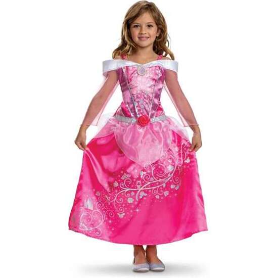 DISFRAZ DISNEY 100 ANIV. AURORA CLASSIC TALLA 7-8 AÑOS image 0