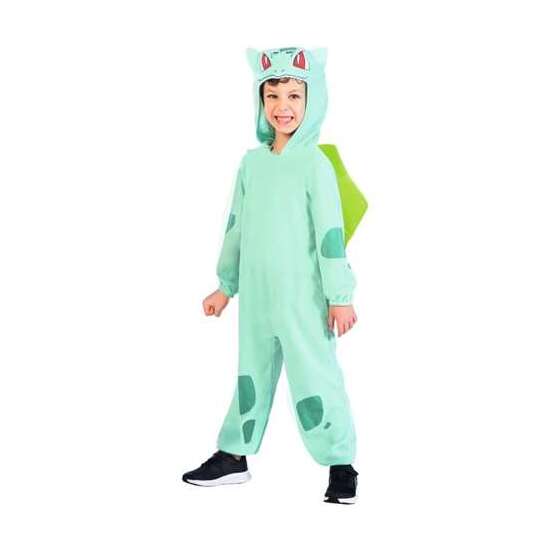 DISFRAZ INFANTIL POKEMON BULBASAUR TALLA 6-8 AÑOS image 0