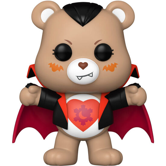 FIGURA POP CARE BEARS X MONSTERS TENDER HEART BEAR AS DRACULA image 0